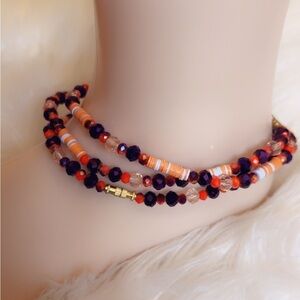 Elegant Multicolor Beaded Necklace